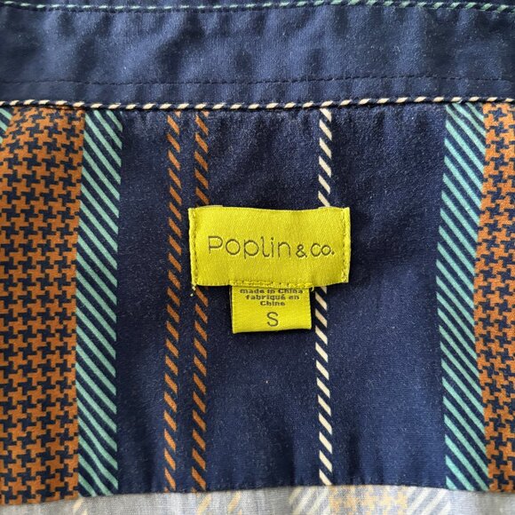 Poplin & Co. Nautical Stripe Peached-Cotton Shirt - Picture 6 of 8